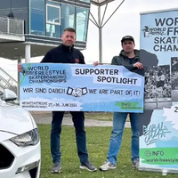 World Freestyler Skateboard Championship in Brandenburg an der Havel. Z und O unterstützen seit Jahren die World Freestyler Skateboard Championship mit Ideen, finanzieller und personeller Kraft.
